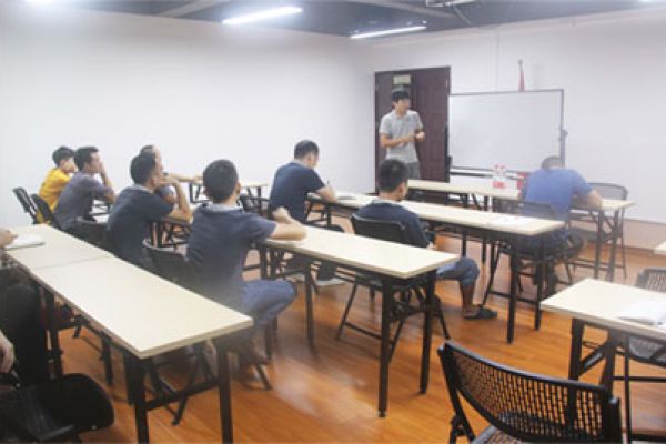 JDB电子试玩全金属检测机培训现场